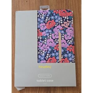 Heyday Apple iPad Pro 13 M4 Case Poppy Flowers Floral Folio Stand S29